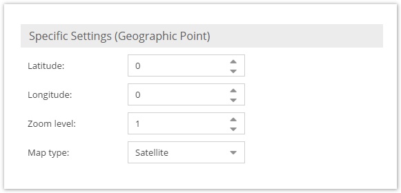 GeoPoint Config
