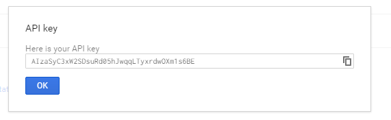 Google CSE Server Key