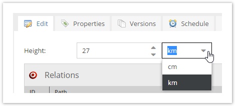 Quantity Value Field