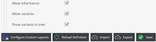 Enabling inheritance