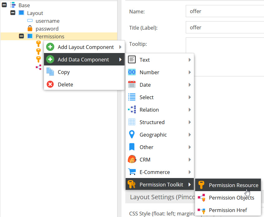 Permission Resource Data Type