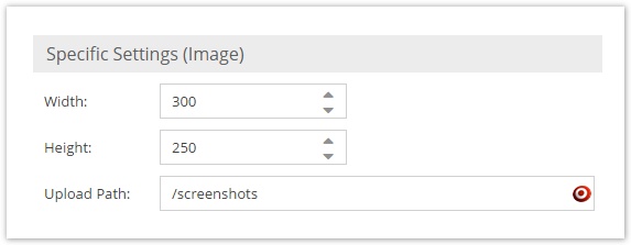 Image Configuration