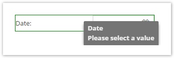 Data Field Settings