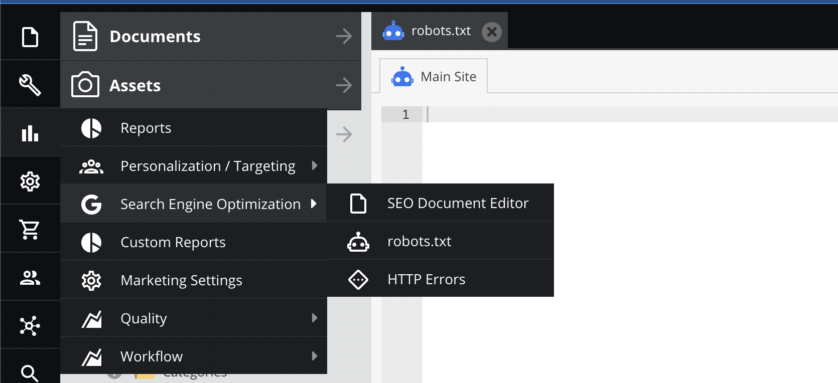 Robots.txt Editor