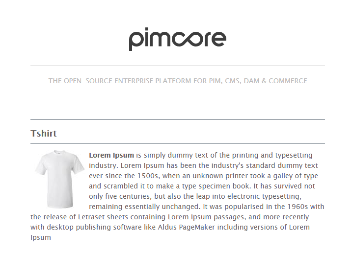 Final product page