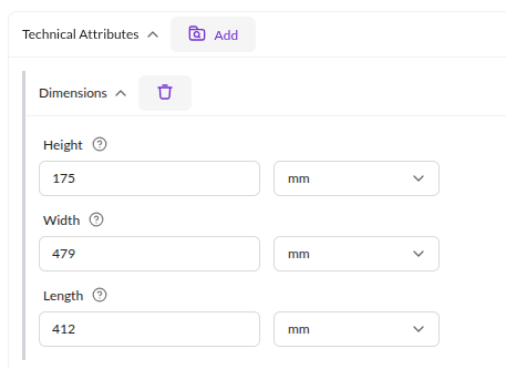 Edit classification store in object