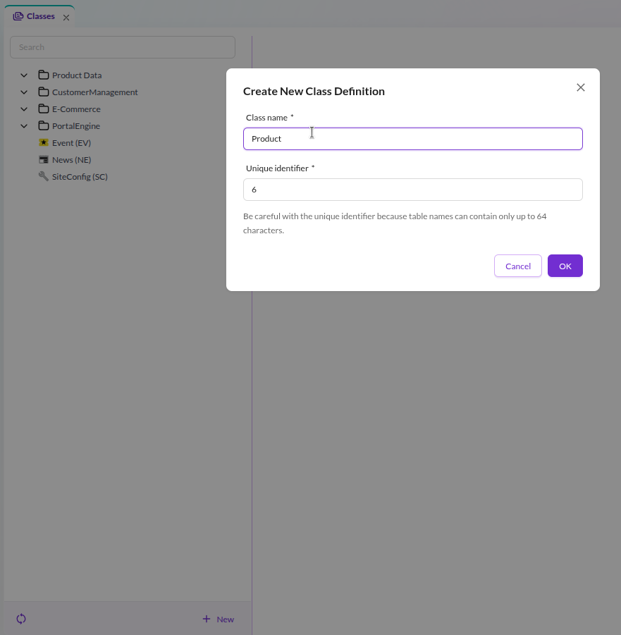 Add product class