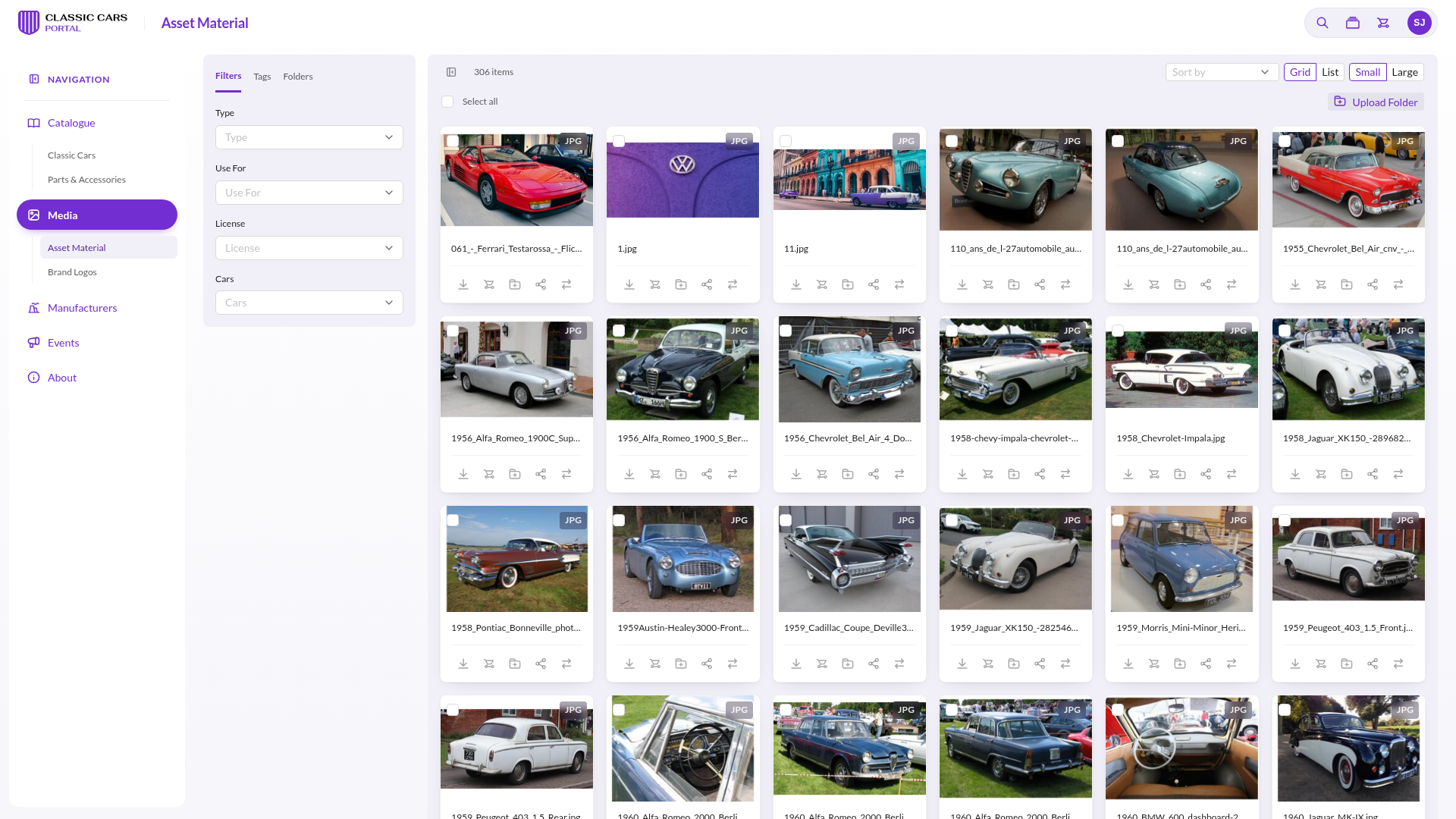 Asset Grid