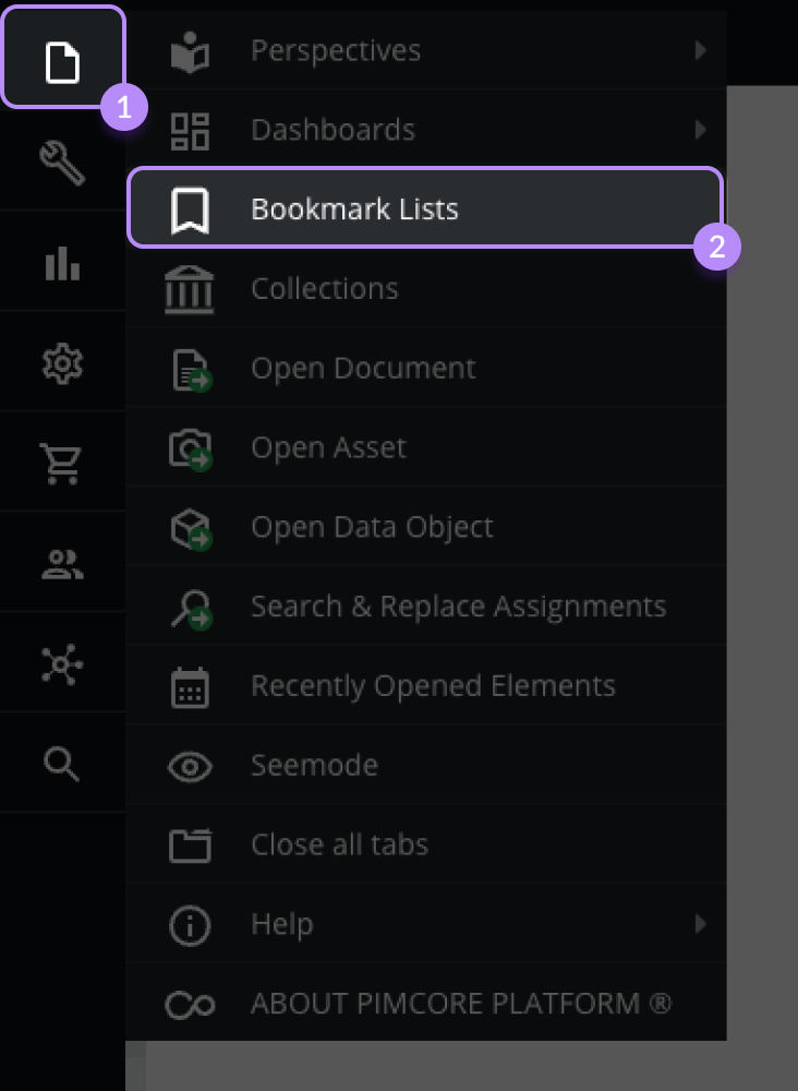 Open Bookmarklists
