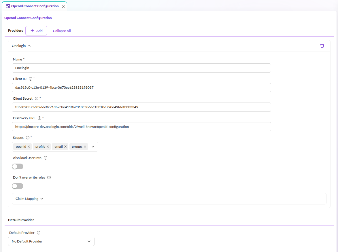 Config UI
