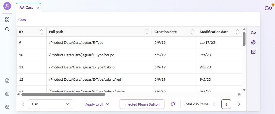 Custom Listing Example