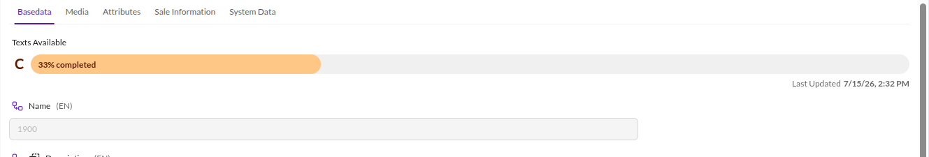 Data Quality Scores in Editor