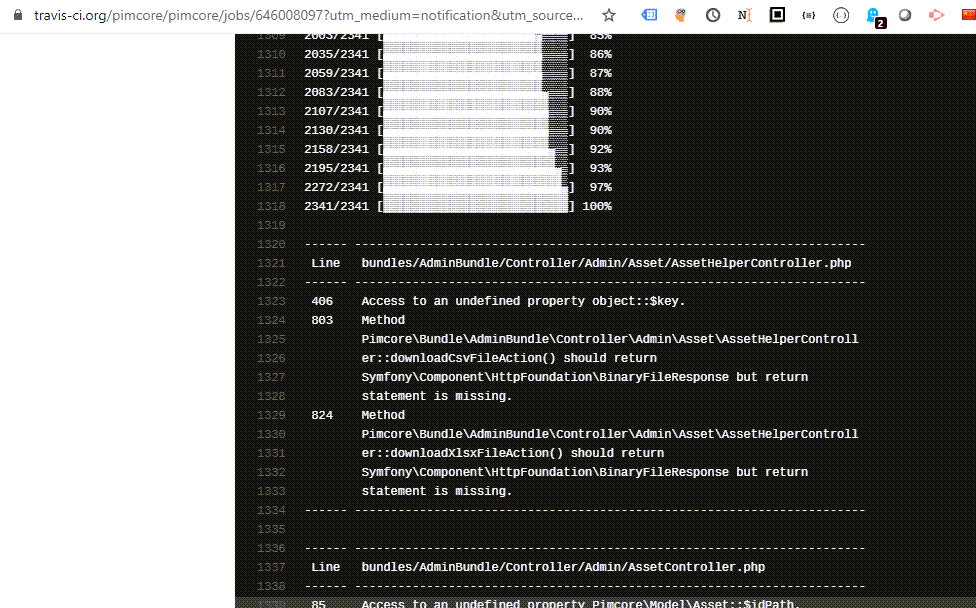 PHPStan Log