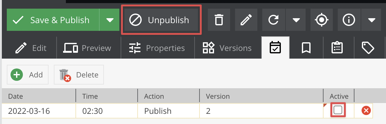 Scheduling - the processed task