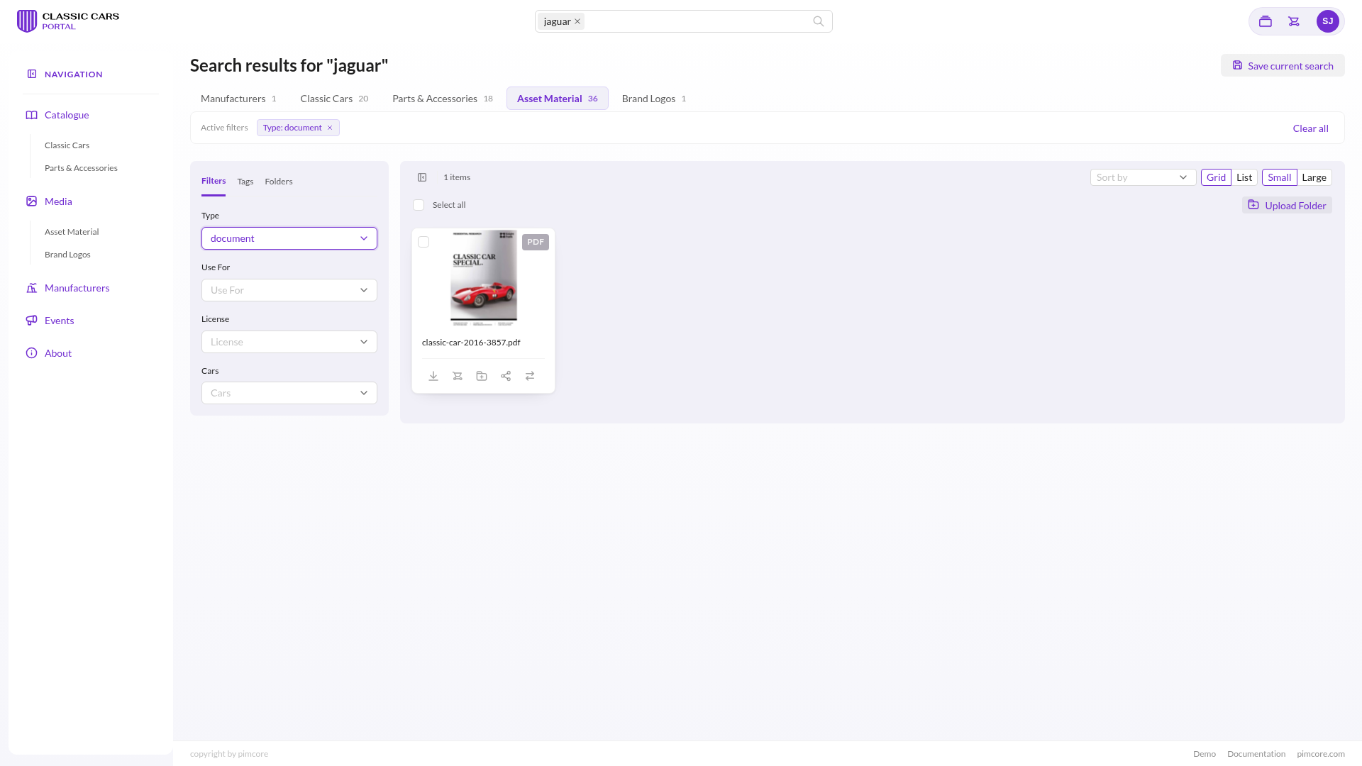 Search Result Filter