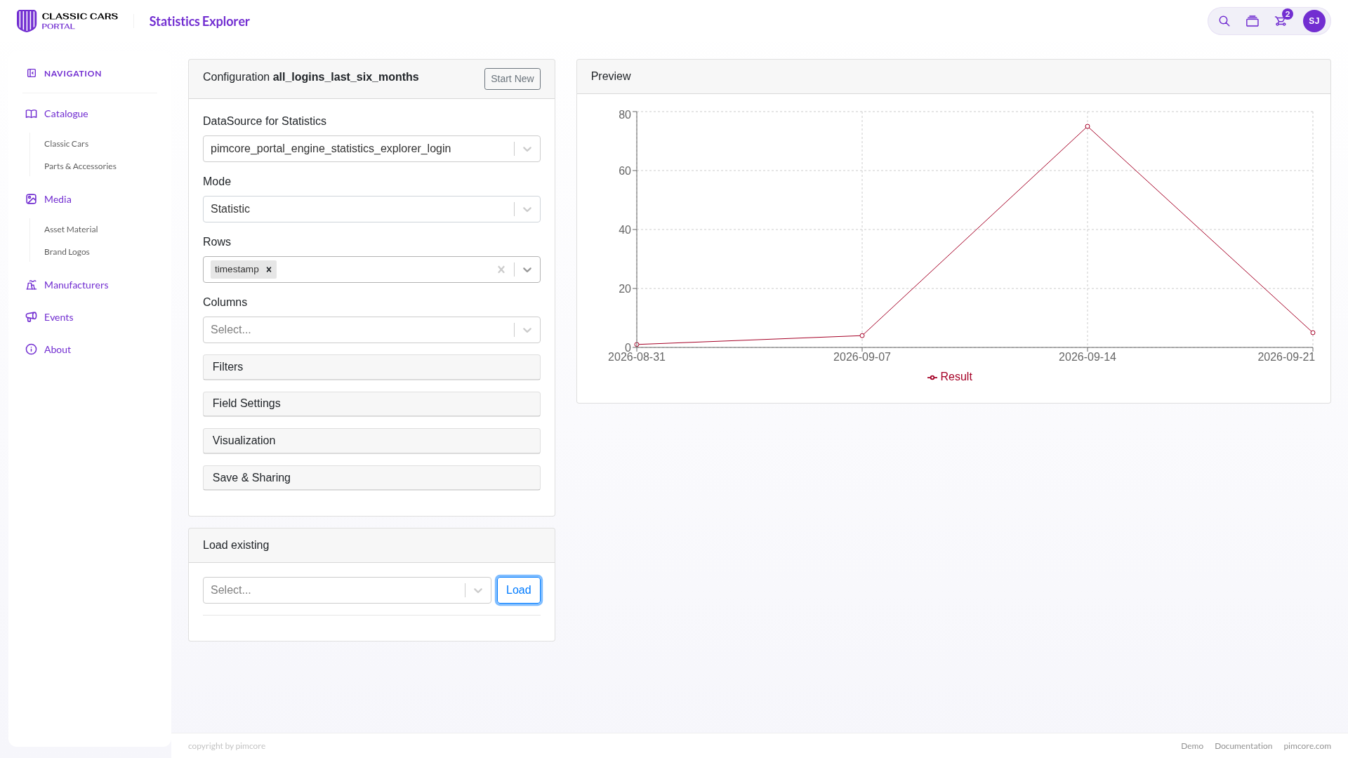 Statistics Explorer