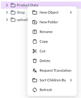 Context Menu