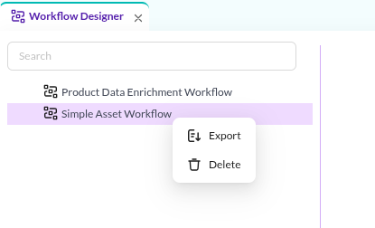 Delete Workflow